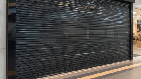 porta de enrolar elétrica