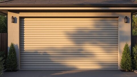 porta de aço automática